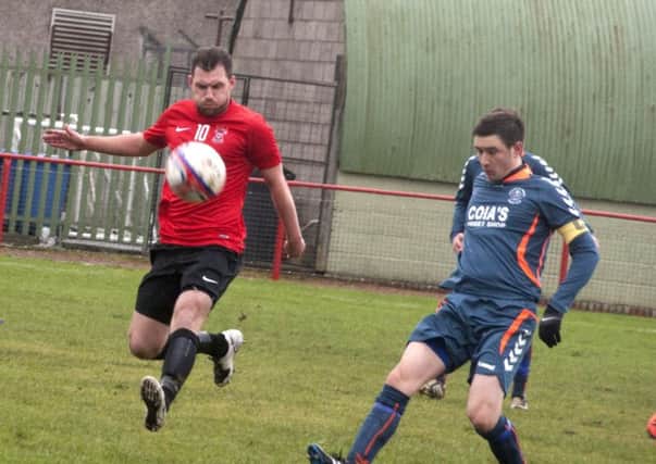 Gary Sutherland netted a late, late winner for Tayport.