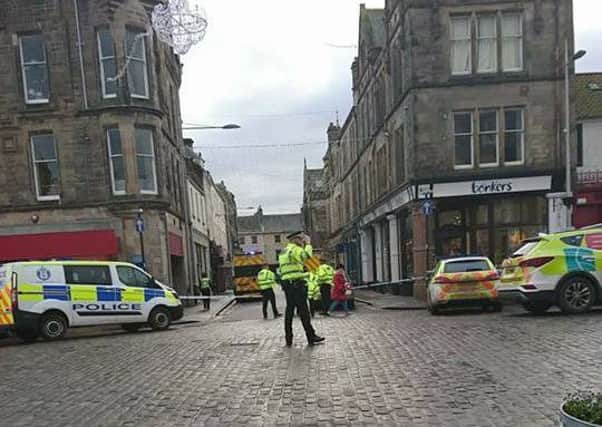 Church Street has been closed by police. Picture: Fife Jammer Locations