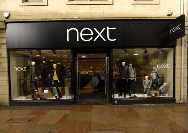 Next closes its High Street branch in March. Picture: Fife Photo Agency