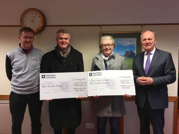 Home of Golf donate charity cash