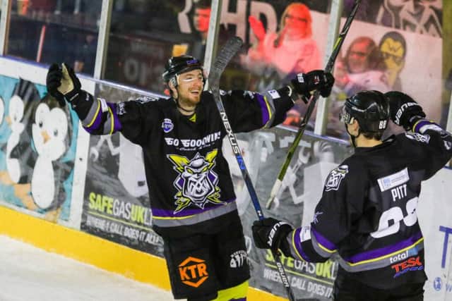 Success for Manchester Storm versus Braehead Clan (Pic: Mark Ferriss)