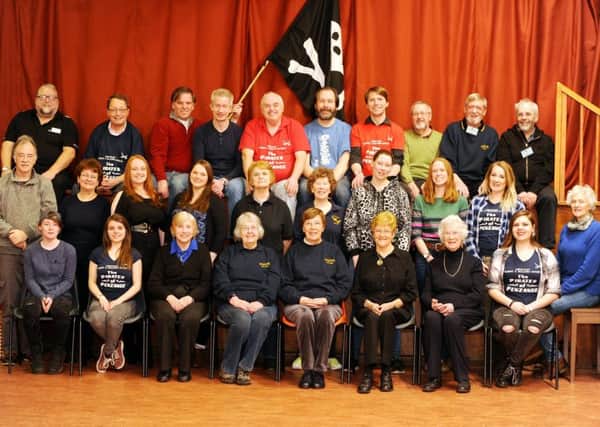 Members of Kirkcaldy Gilbert & Sullivan Society in rehearsal for The Pirates of Penzance (pic by Fife Photo Agency)