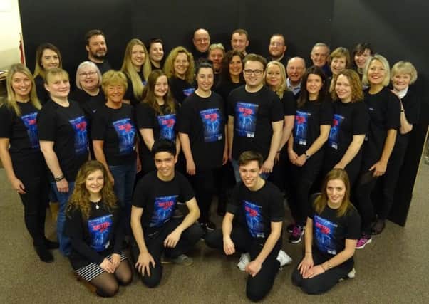 The cast of Sister Act, which is being performed by St Andrews Musical Society, at the Byre Theatre, from February 27 to March 3.