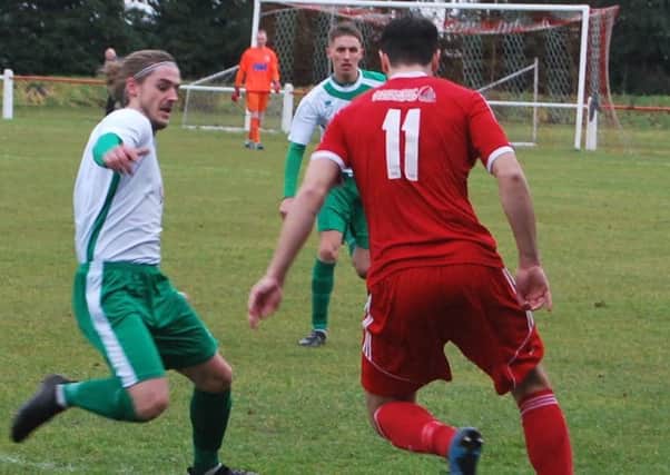 Fife and Lothians Cup Second Round: Sauchie Juniors 0-1 Thornton Hibs, David Morrison takes on Garry Thompson
