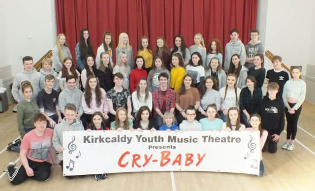 Kirkcaldy Youth Theatre will perform the European premiere of Cry Baby the musical at the Adam Smith Theatre, Kirkcaldy