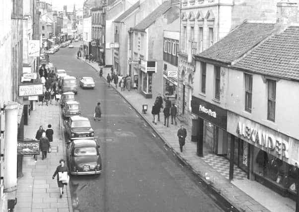 The High Street in Kirkcaldy in October 1967.