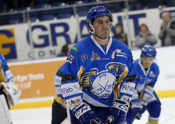 His stats may not reflect it, but Charlie Mosey has been a stand-out performer for Fife Flyers this season. Pic: Steve Gunn.