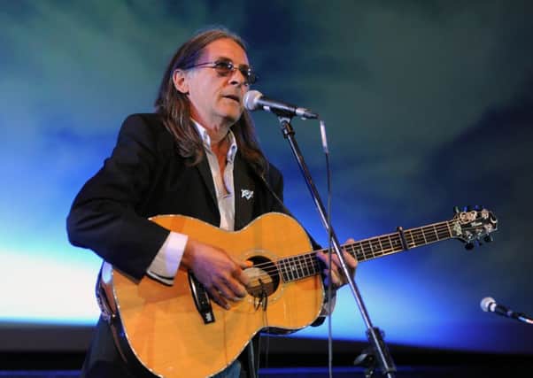 Dougie MacLean on stage in 2012 (Pic: Ian Rutherford)