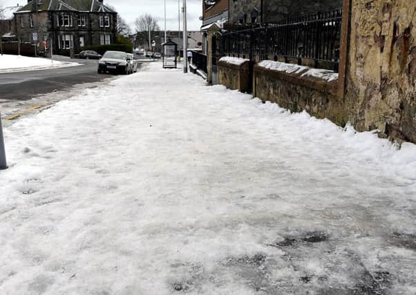 The Met Office warns ice could form on some untreated pavements.