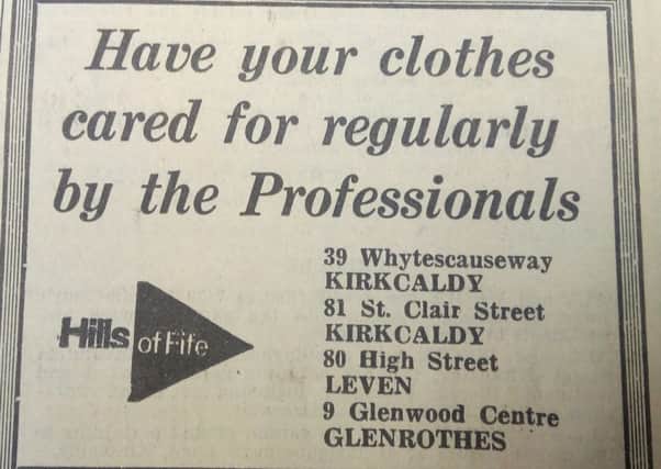 Hills of Fife advert 1972