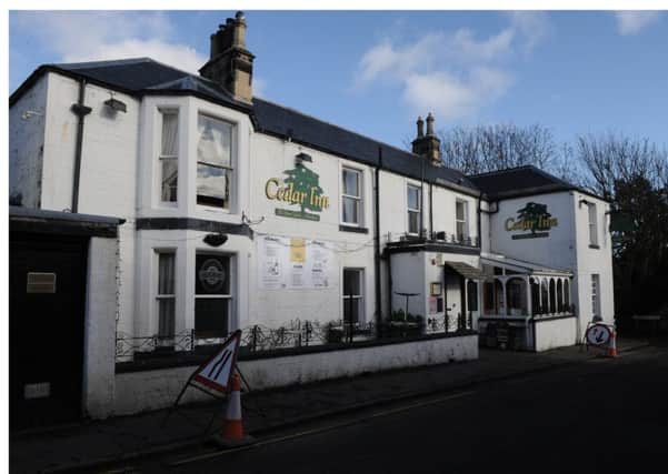 The Cedar Inn in Aberdour closed at the end of January. Pic: George McLuskie.