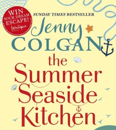 Front cover of The Summer Seaside Kitchen, by Jenny Colgan. Image provided by the Romantic Novelists Association.