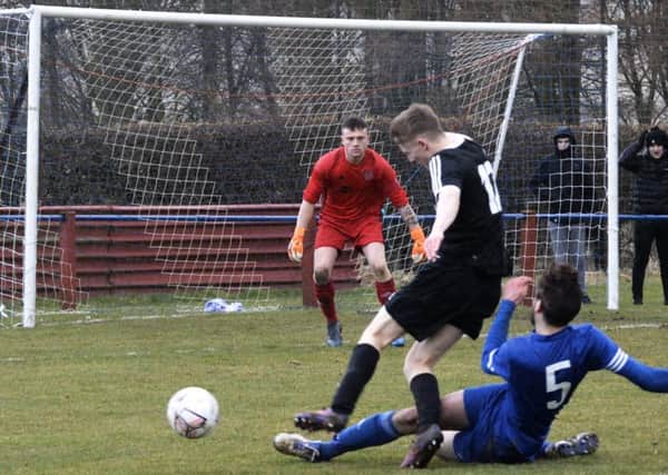 Ross Mutch denied in Kennoway Star Hearts' defeat to Dundonald Bluebell