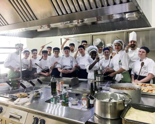 Fife College hospitality students on Erasmus visit to Italy to learn about the cuisine
