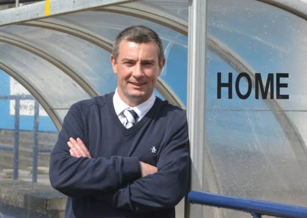Raith Rovers manager Barry Smith.