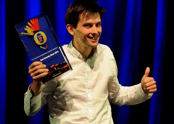 Kieran Hodgson, shortlisted for Foster's Edinburgh Comedy Awards (Pic: Esme Allen/TSPL)