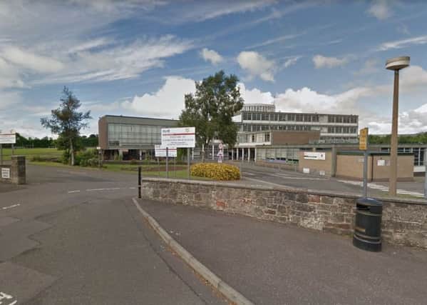 The incident happened at Glenrothes High School.