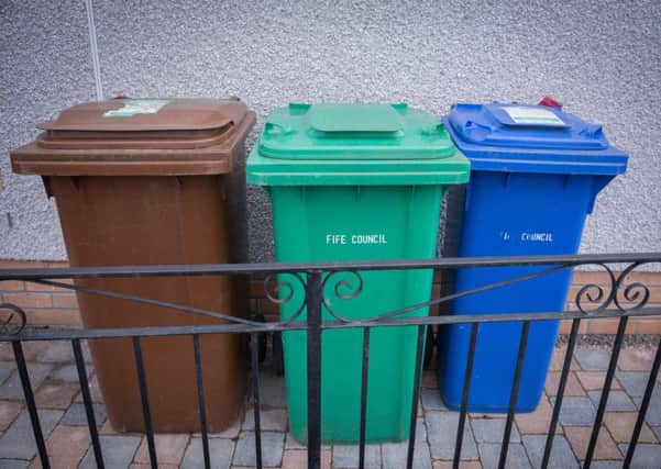 Bin collections in Fife could be disrupted because of the bad weather. Credit: Steven Scott Taylor / J P License