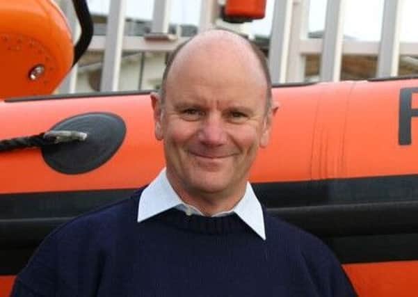 Alan McIlravie, Kinghorn Lifeboat operations manager and provost of the Royal Burgh of Kinghorn Community Council