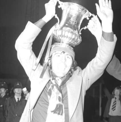 Ian Porterfield with the FA Cup