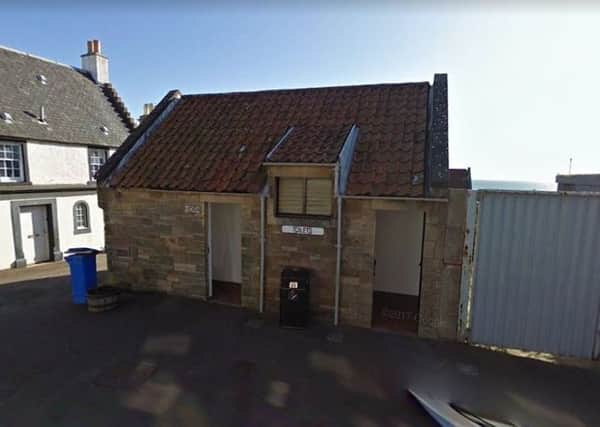 Toilets in Crail. Google.