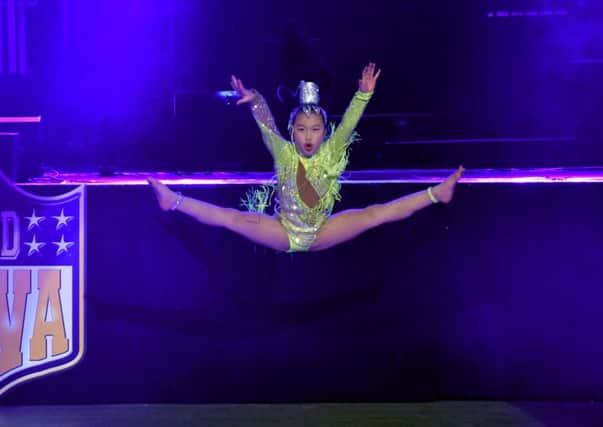Tiyan at the competition. (Pic: www.funkyfoto.co.uk)