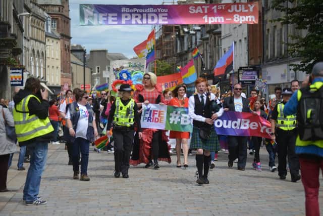 Fife's first Pride parade