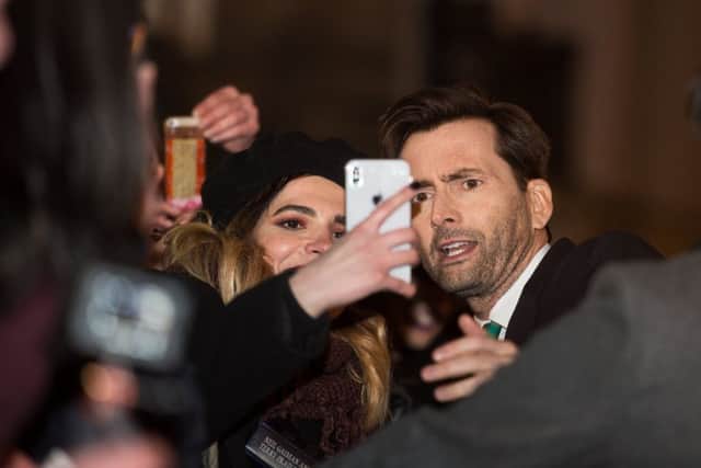 David Tennant will be on stage and screen in Kirkcaldy this weekend (Pic: john Devlin)