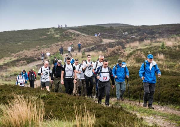 A team of ex forces members and friends from Kirkcaldy and other areas are stepping out around Blairgowrie this summer to raise money for ABF The Soldiers Charity. Pic:  Ed Smith Photography.
