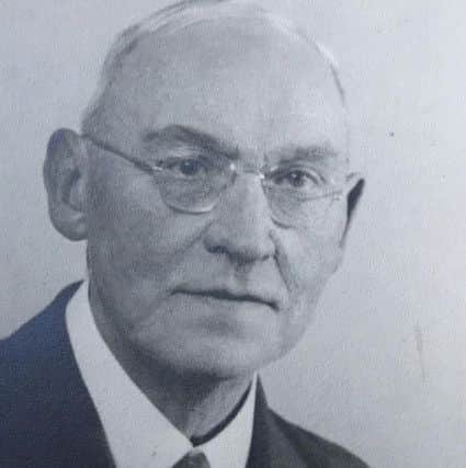 James Orr, St Andrews Rotary president 1928