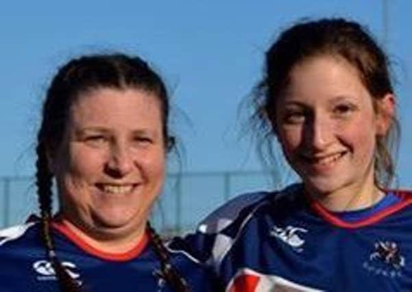 Karen Mitchell and daughter Liana are both keen rugby players, and now Karen is keen to help the sport develop even further.