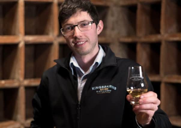 Peter Holroyd introduces Kingsbarn Distillery's three year old spirit