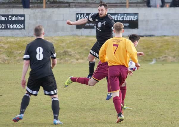 St Andrews were overwhelmed by Whitburn. Pic by George Wallace.