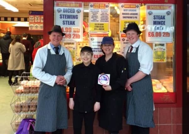 The Fife Butchers based in the Kingdom Shopping Centre has been recognised for the steps they have taken to ensure customers who are living with a diagnosis of dementia feel safe and secure when visiting the shop.