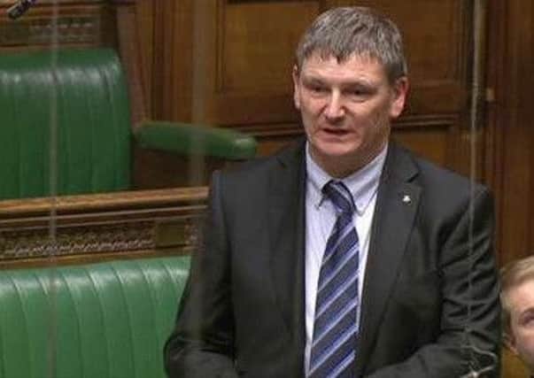 SNP MP Peter Grant has apologised for making the joke.