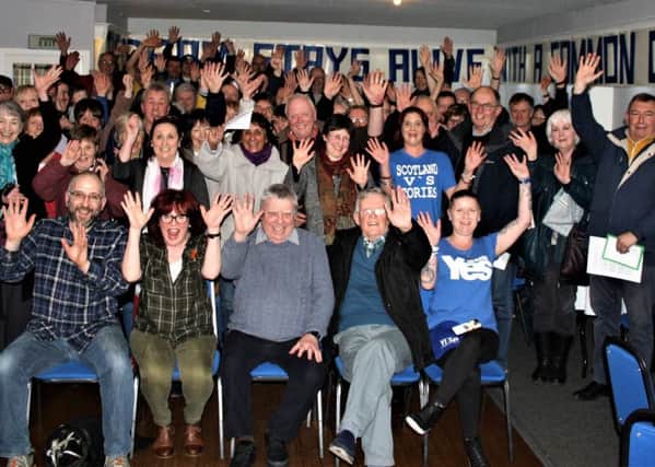 Around 100 supporters turned out for last night's relaunch in Kirkcaldy.
