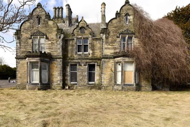 The B-listed mansion house is set to house nine apartments. Pic: Fife Photo Agency.