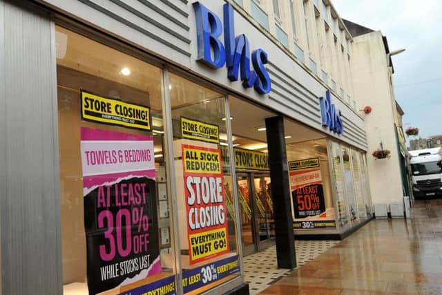 BHS' former base in Kirkcaldy (Pic: Fife Photo Agency)