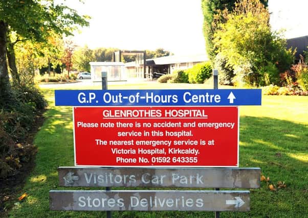 SNP, Labour, Concervative and green Party MSP's have put political differences aside to call for the reversal of the Out-Of-Closure closure at Glenrothes hopsital.