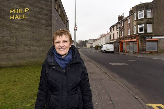 Councillor Judy Hamilton is calling for a suitable crossing in Links Street, Kirkcaldy.  (PIC: FPA).