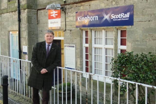 David Torrance at Kinghorn, one of the stations affected by stop skipping.