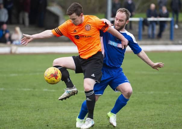 Dundonald were knocked out of the Fife and Lothians Cup by Bo'ness