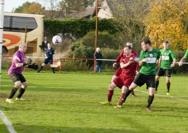 Gary Sutherland grabbed a double as Tayport beat Thornton in the Fife derby. (Stock image)