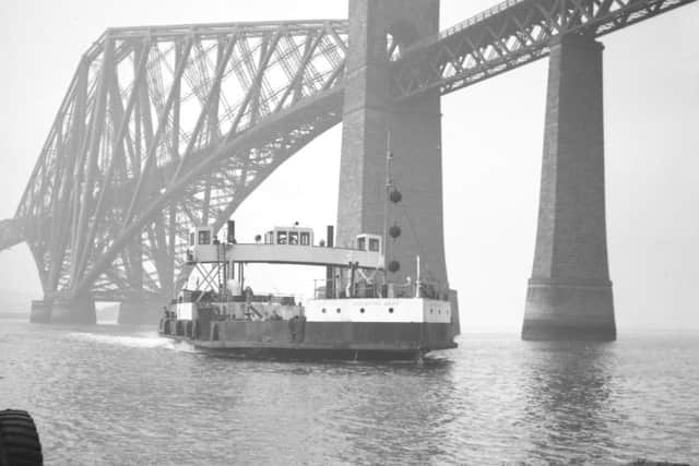 With the opening of the Forth Road Bridge on Friday September 4 1964, the ancient ferry crossing between North and South Queensferry ceased operation on the same day.