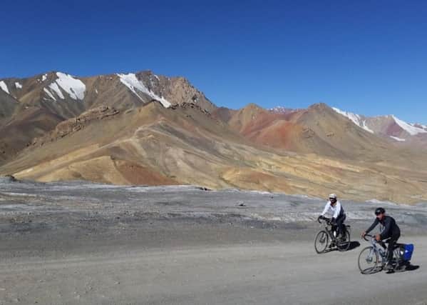 Charles Stevens cycled the old Silk Road in 2016.