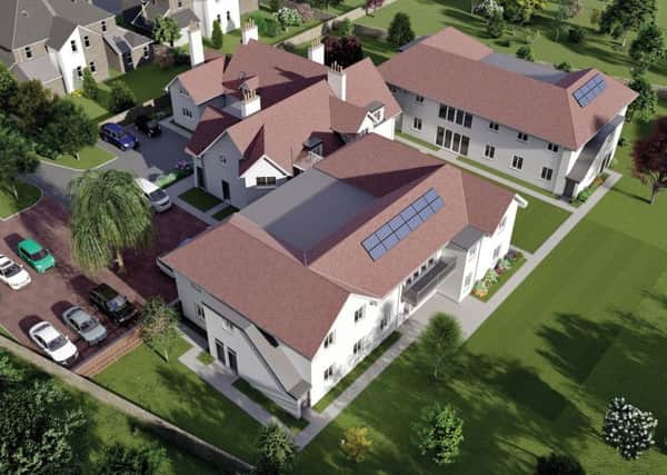 The proposed new care home.
