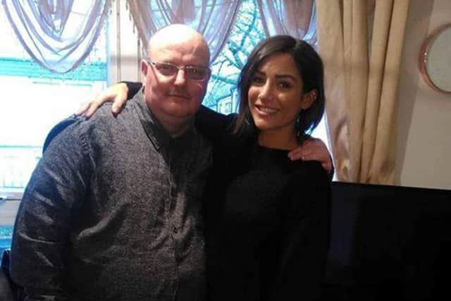 Allan Bryant Snr talke of the impact online abuse has had when he appeared on the TV programme Celebrety Trolls with Frankie Bridge back in August,2017.