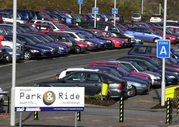 Inverkeithing Ferrytoll  Park and Ride (Pic: TSPL)