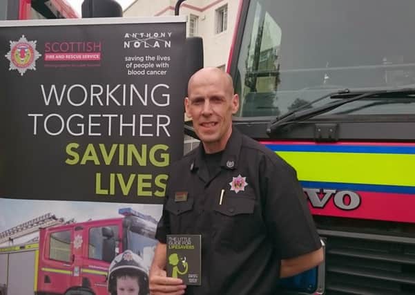 Gary Dall, group manager with Scottish Fire and Rescue Service from Kirkcaldy who sadly passed away yesterday afternoon (Thursday).