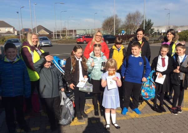 Mountfleurie PS has launched the walking bus.